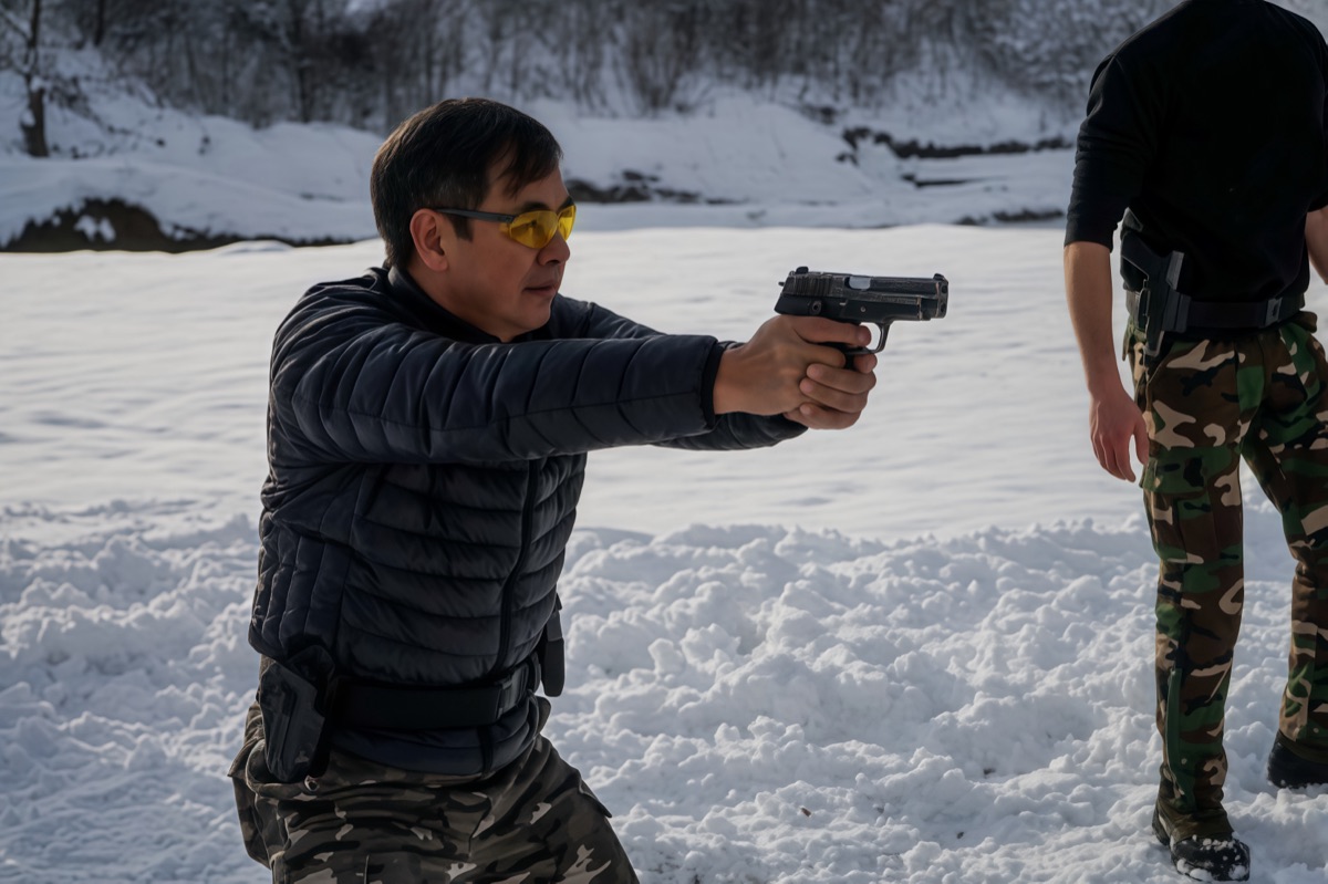 Marksmanship stance training